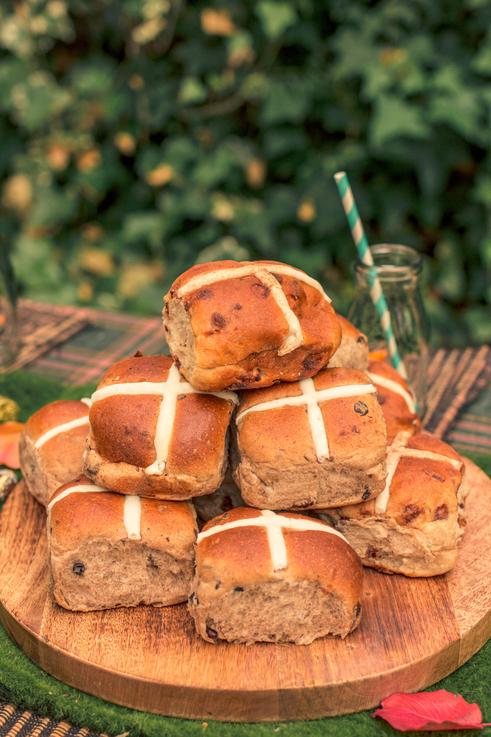 Bakers Delight Hot Cross Buns at Autumn Easter Egg Hunt