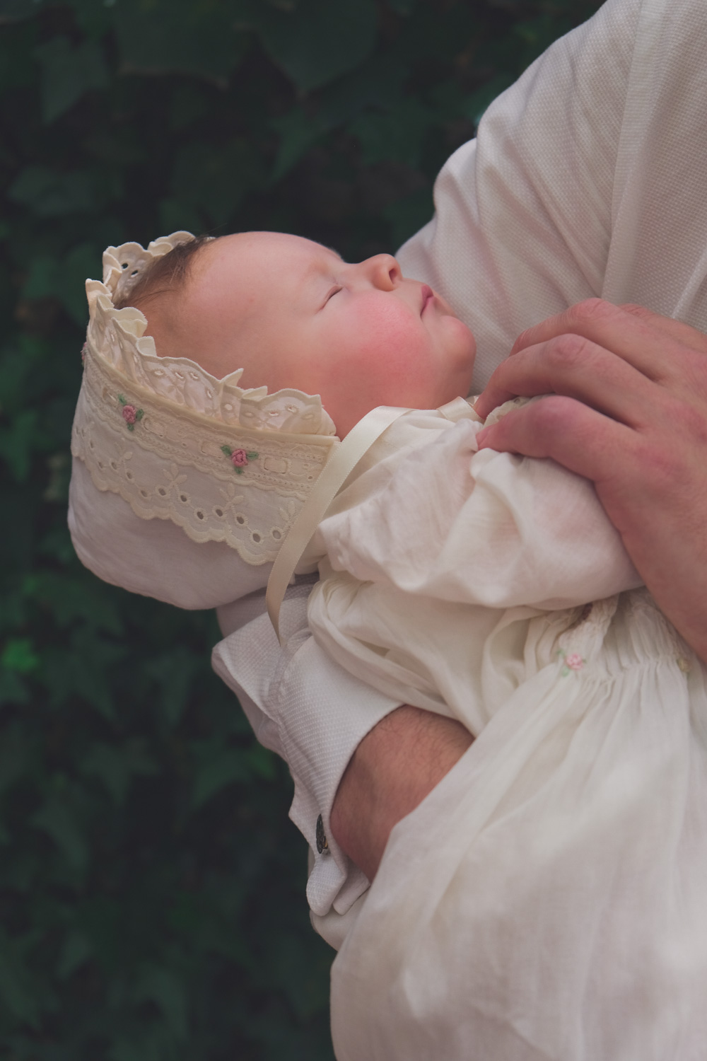 Goldfields Girls daughter in vintage Christening gown