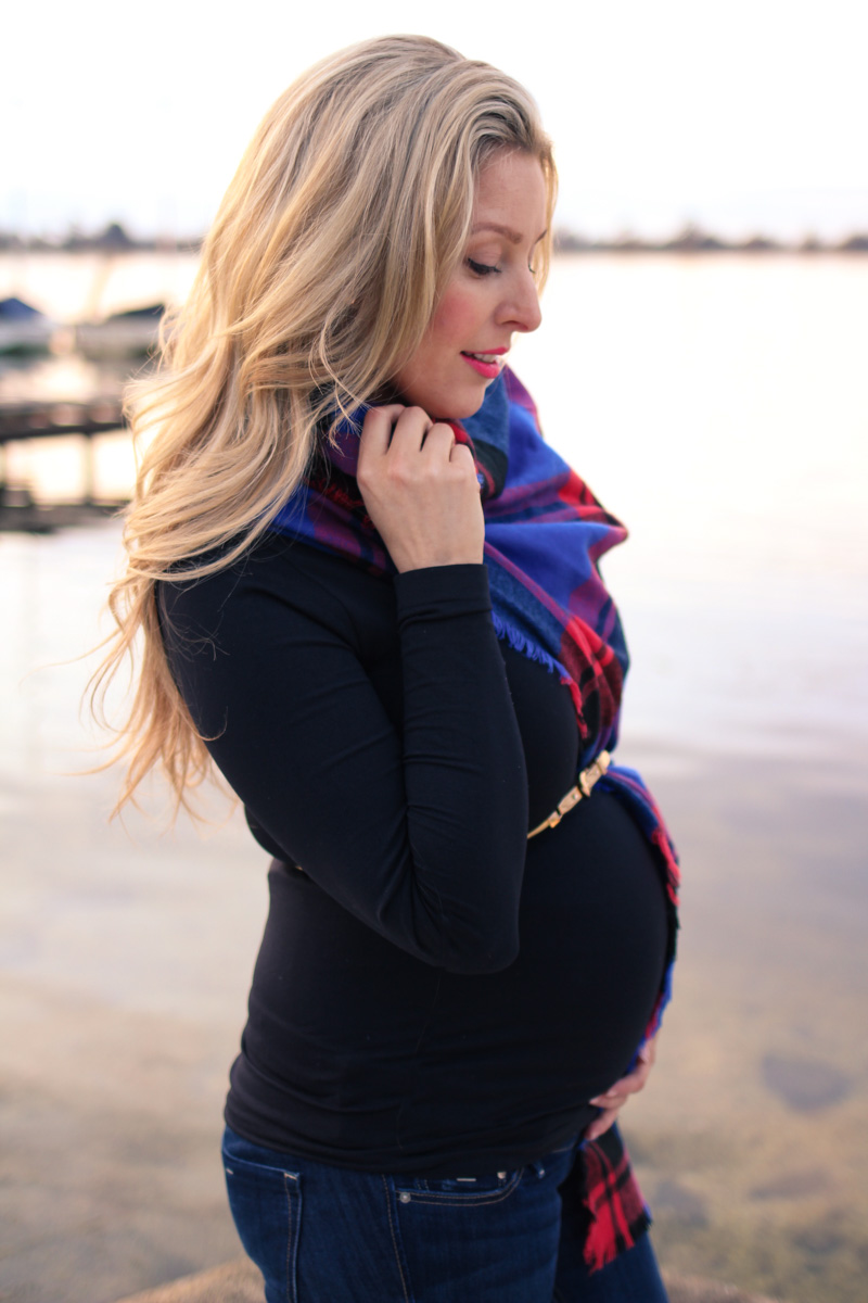 Sunset And A Scarf