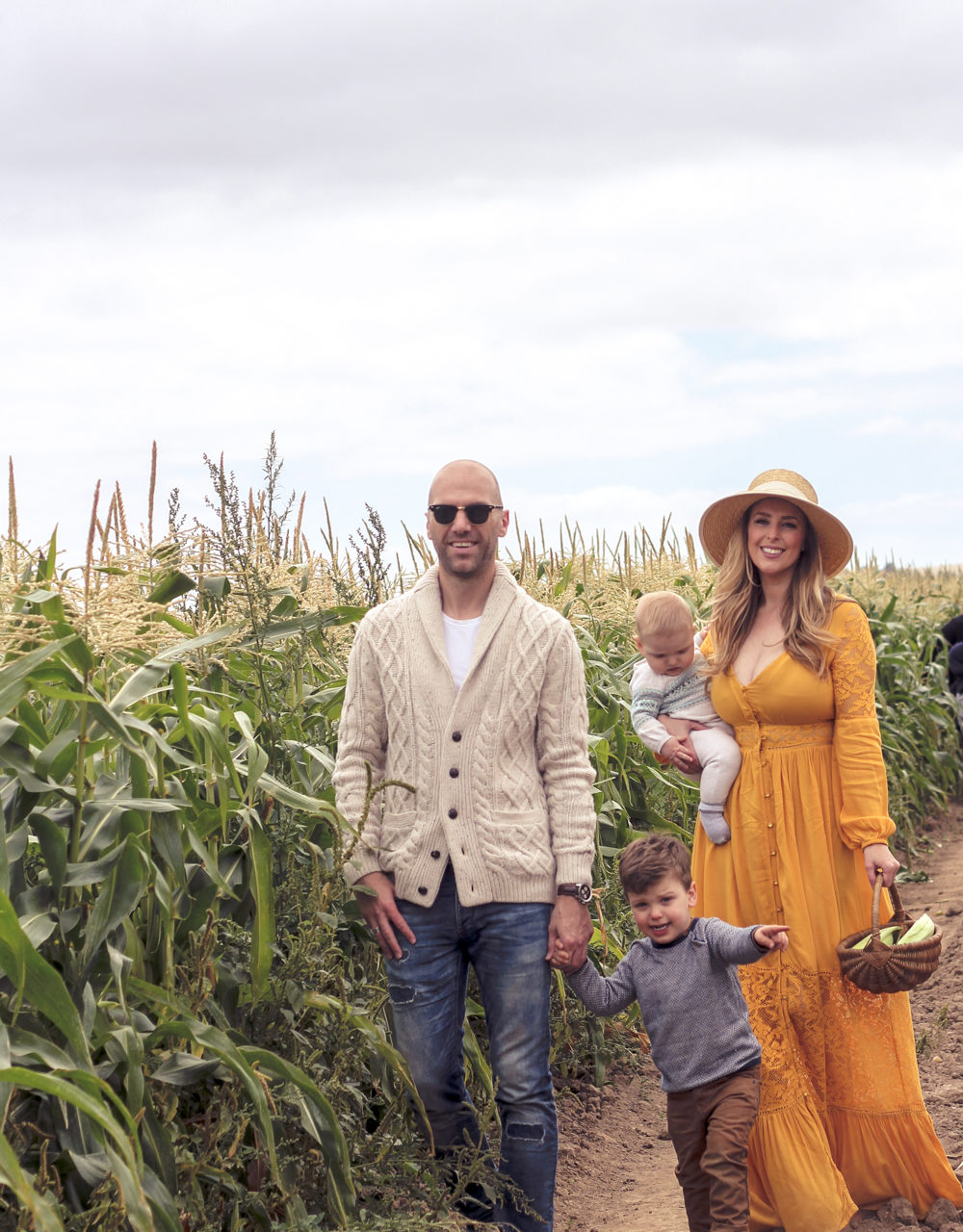 Autumn Corn Picking