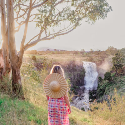 View of the Lal Lal falls